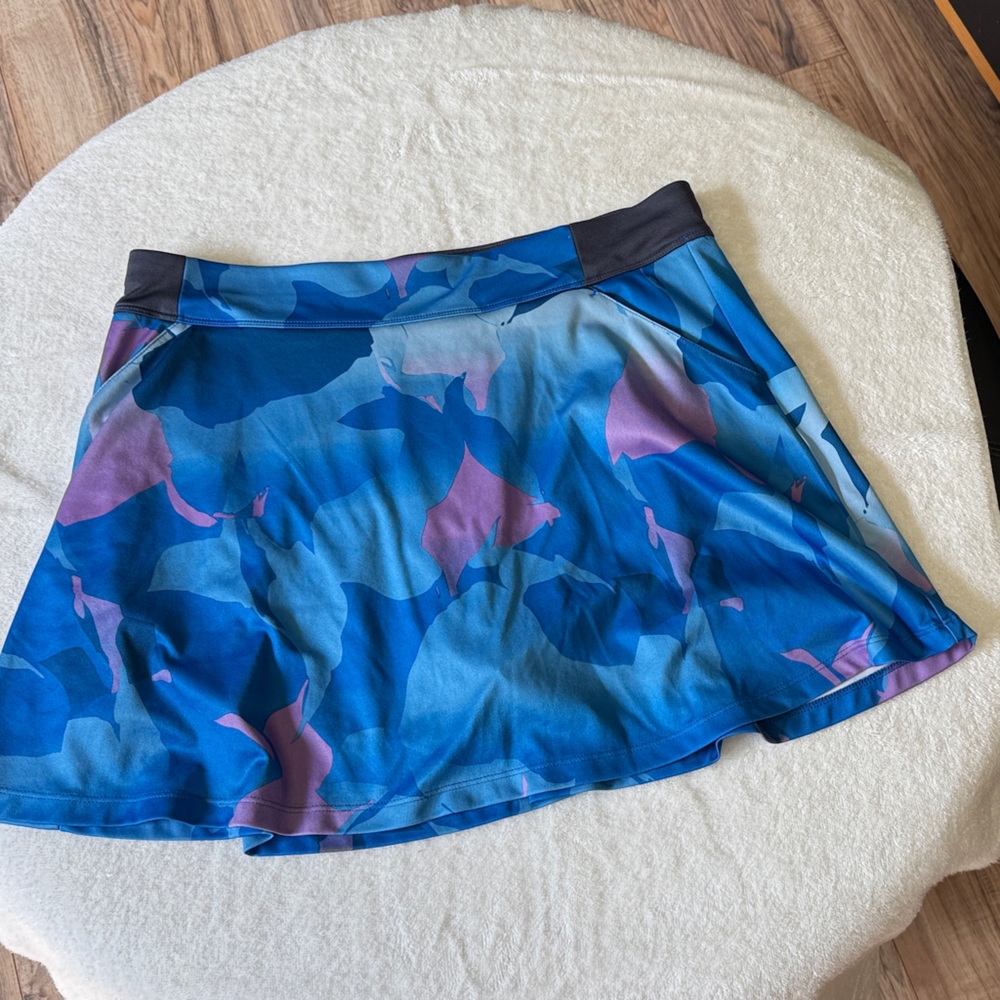 Callaway Blue and Purple Floral Golf Skort